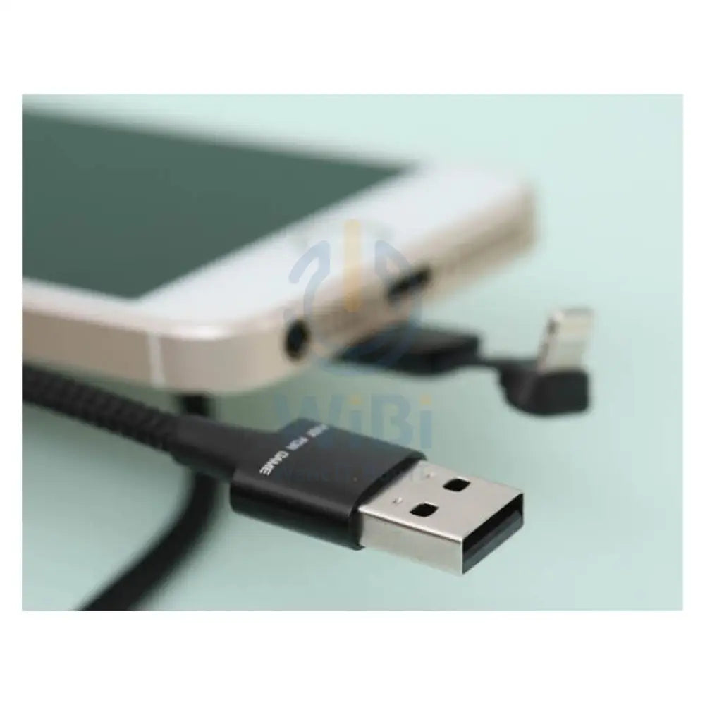 iWALK Crazy Link Gaming Charging Cable - Lightning / 1.2 Meters / Black