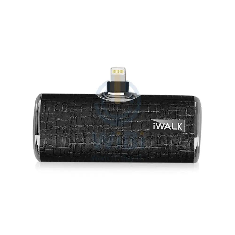 iWALK Link Me Plus Leather Coated Pocket Battery 4500 mAh For iPhone - Black Accessories > Power Bank > Offer Zone