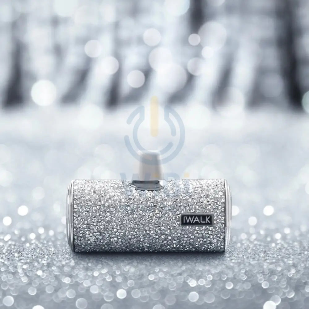 iWALK Link Me Plus Pocket Battery for iPhone - 4500 mAh / Lightning / Silver Diamond Accessories > Power Adapters