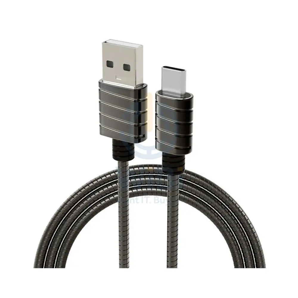 iWALK Metallic Cable - USB-C / 1 Meter / Gray