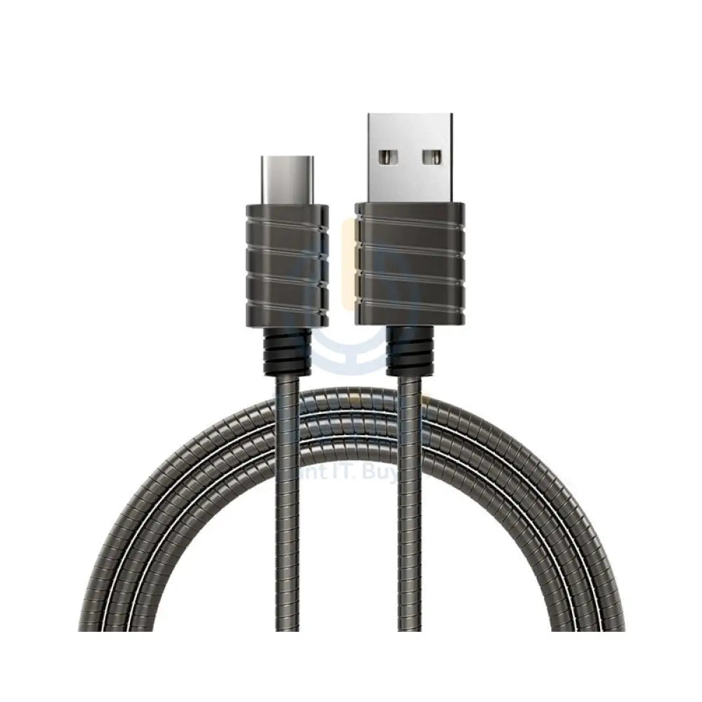 iWALK Metallic Cable - USB-C / 1 Meter / Gray