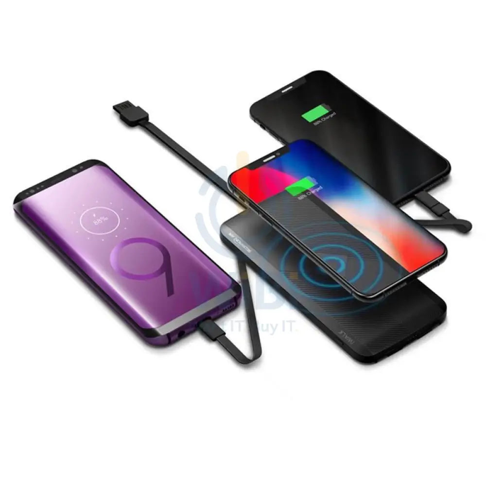 iWALK Scorpion Wireless Power Bank - 8000mAh / Black
