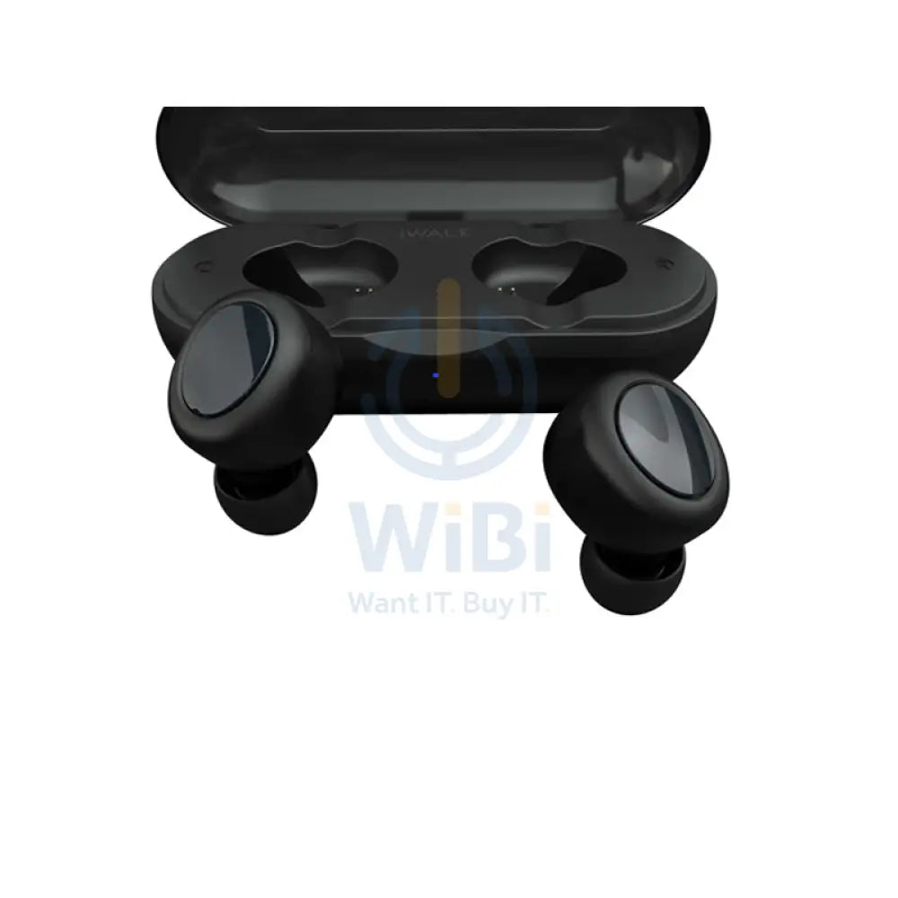 iWALK Smart True Wireless Stereo Earbuds - Bluetooth / 10 Meters / Black