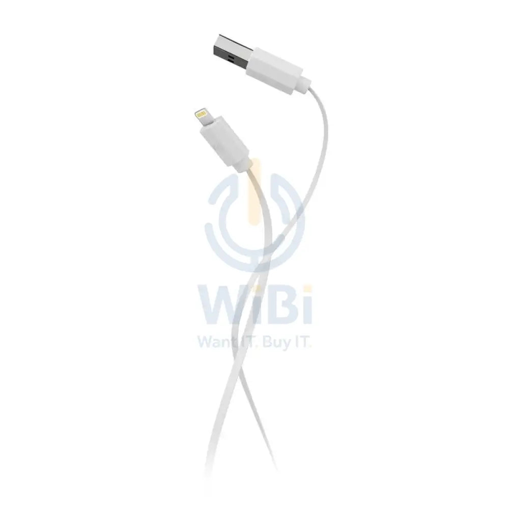 iWALK Trione Tangle Free Charging Cable - Lightning / 1 Meter / White