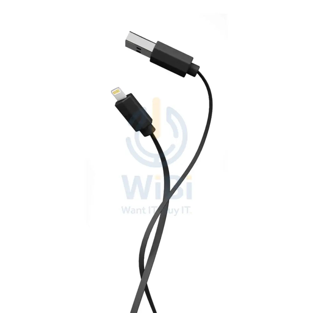 iWALK Trione Tangle Free Charging Cable - Lightning / 2 Meters / Black