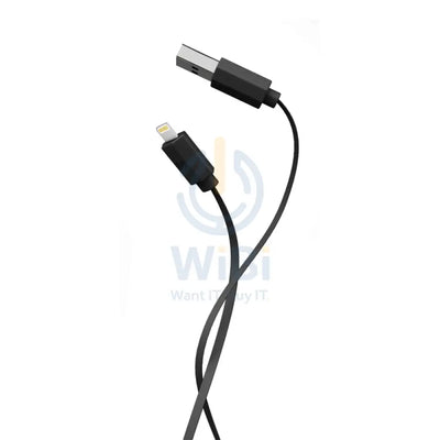 iWALK Trione Tangle Free Charging Cable - Lightning / 2 Meters / Black