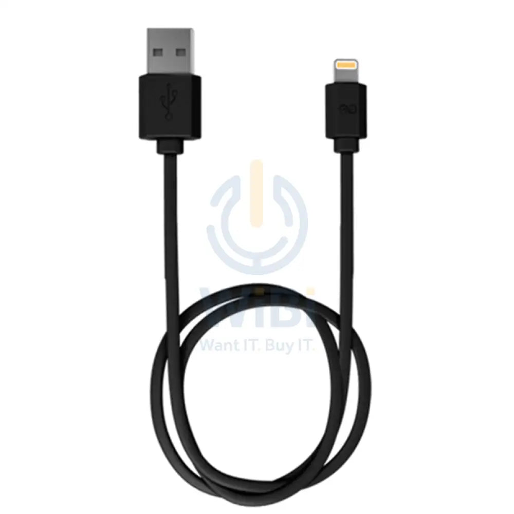 iWALK Trione Tangle Free Charging Cable - Lightning / 2 Meters / Black
