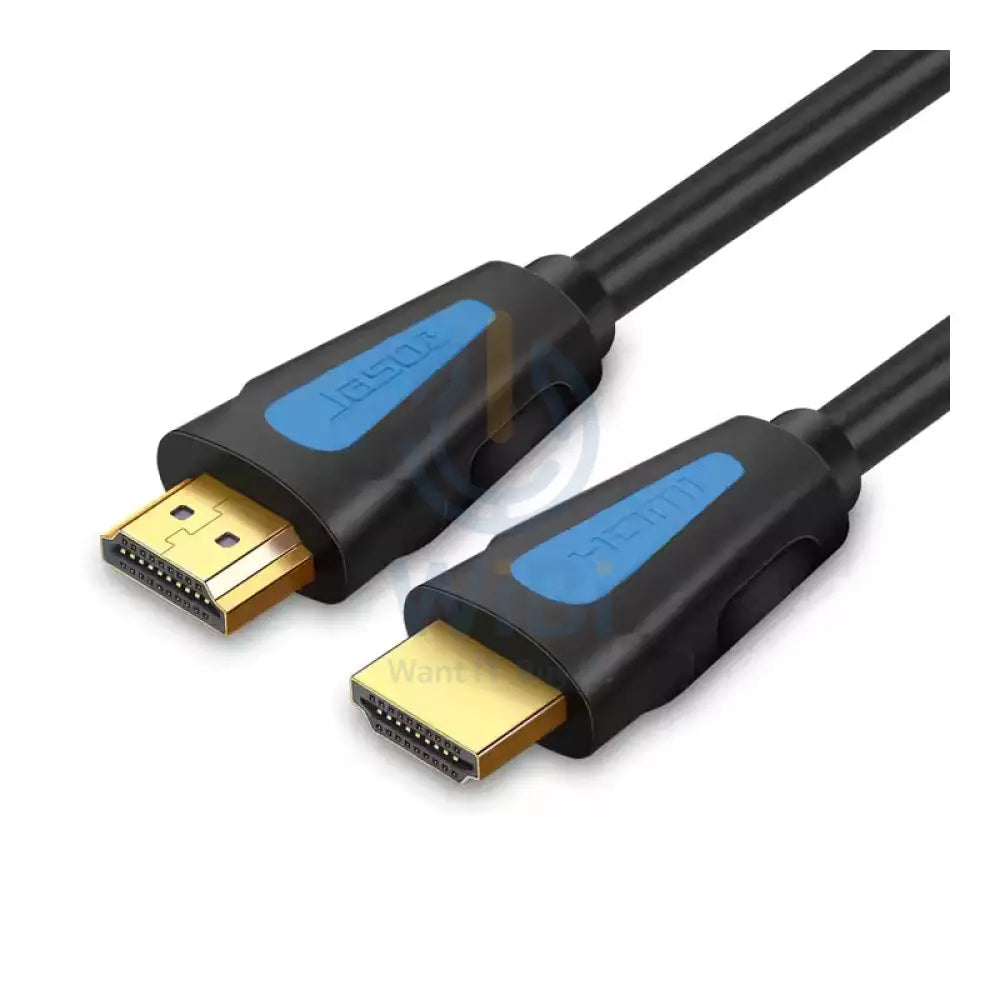 Jasoz A118 HDMI HD Cable - 4K / 1.5 Meter / Black/Blue Accessories > Cables & Converters > HDMI Cables