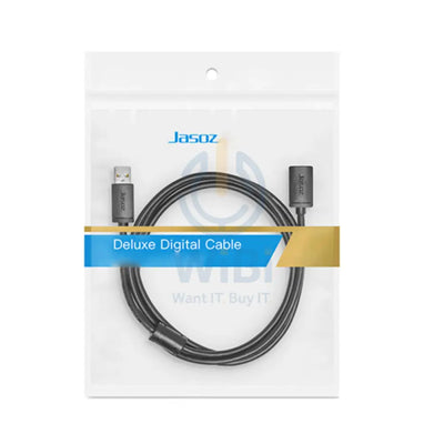 Jasoz D106 USB 2.0 Extension Cable - 1.5 Meter / Black Accessories > Cables & Converters > Cables
