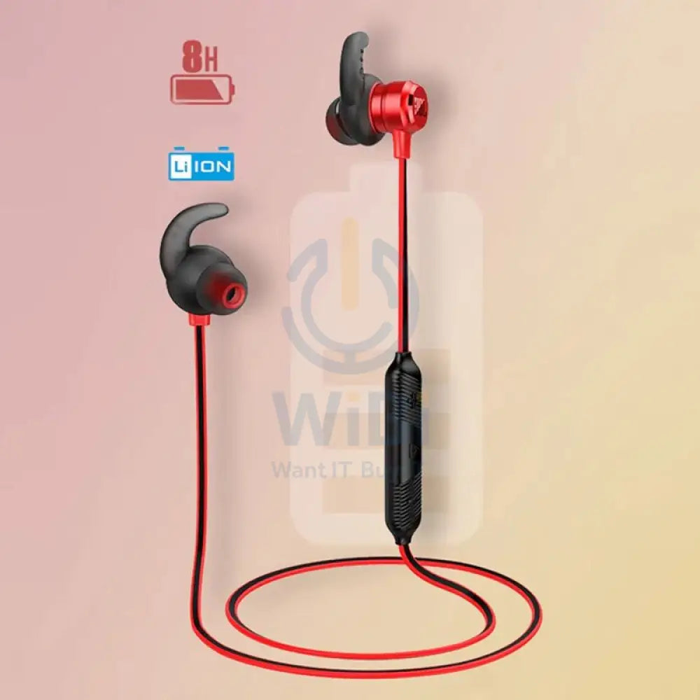 JBL Bluetooth Earphone T280BT - Red Accessories > Audio > Headphones