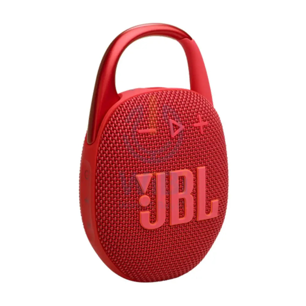 JBL Clip 5 Black Bluetooth Portable Speaker - Stereo / Wireless / Bluetooth - Red Accessories > Audio > Speakers