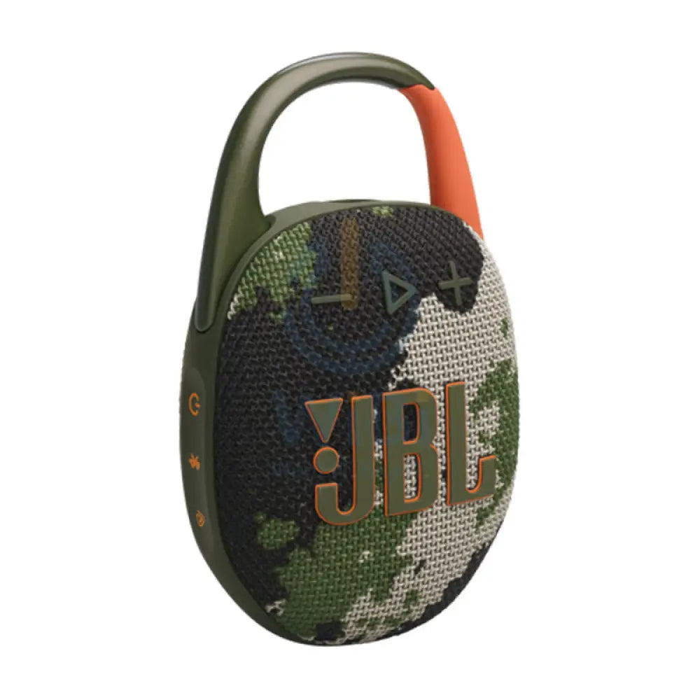 مكبر الصوت JBL كليب 5 أسود بلوتوث المحمولة - ستيريو / لاسلكي / بلوتوث - فرقة اكسسوارات الصوت > سماعات