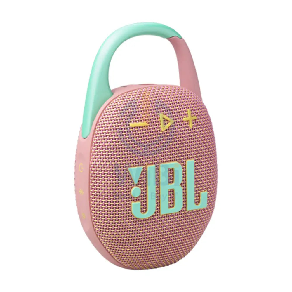 JBL Clip 5 Bluetooth Portable Speaker - Stereo / Wireless / Bluetooth - Pink Accessories > Audio > Speakers