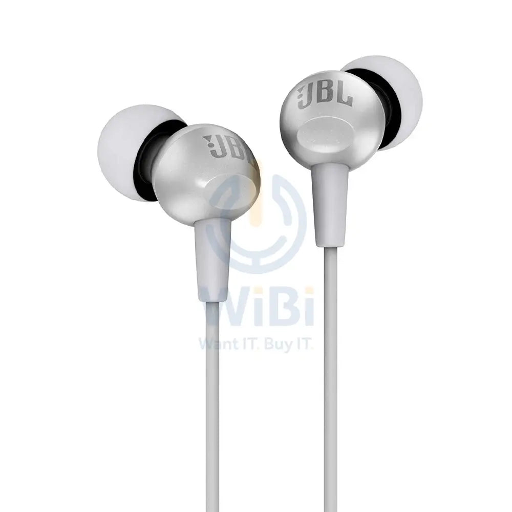 JBL Ear Headphones With Mic - Sliver Accessories > Audio > Headphones