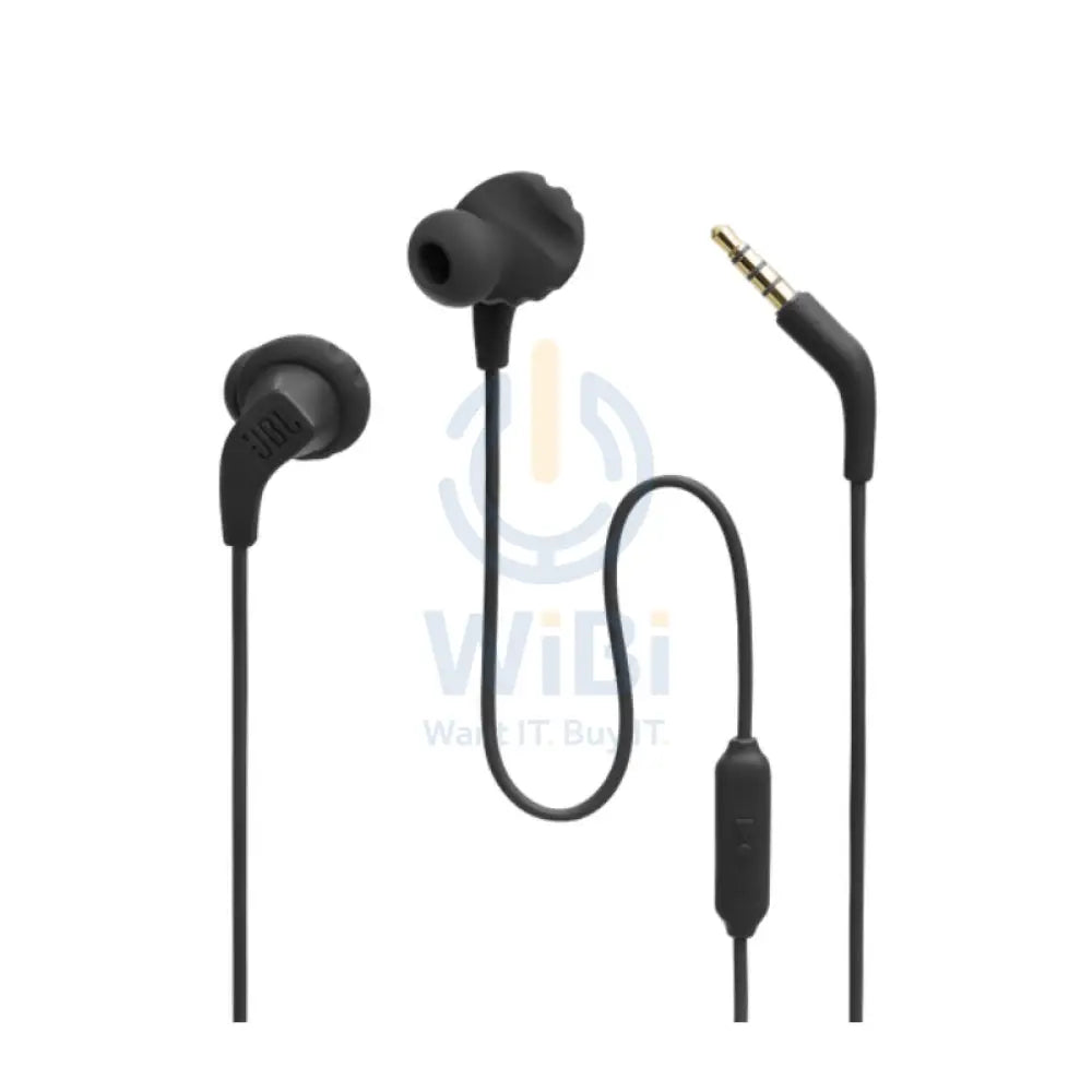 JBL Endurance Run 2 Wired Earphones - Black Accessories > Audio > Headphones