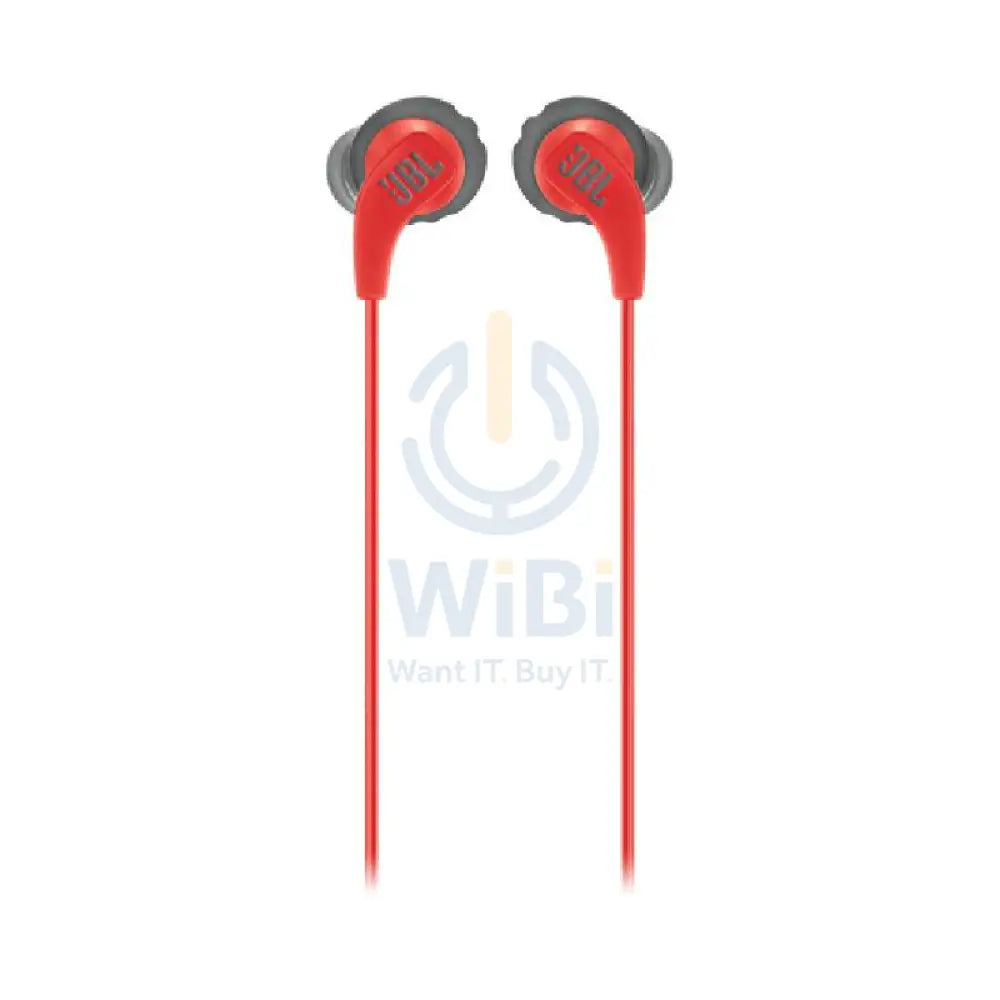 سماعات أذن JBL Endurance Run - 3.5 مم / داخل الاذن / بسلك / أحمر اكسسوارات الصوت > سماعات الرأس