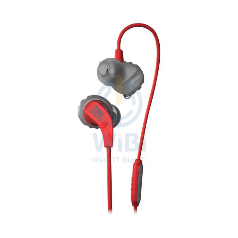سماعات أذن JBL Endurance Run - 3.5 مم / داخل الاذن / بسلك / أحمر اكسسوارات الصوت > سماعات الرأس