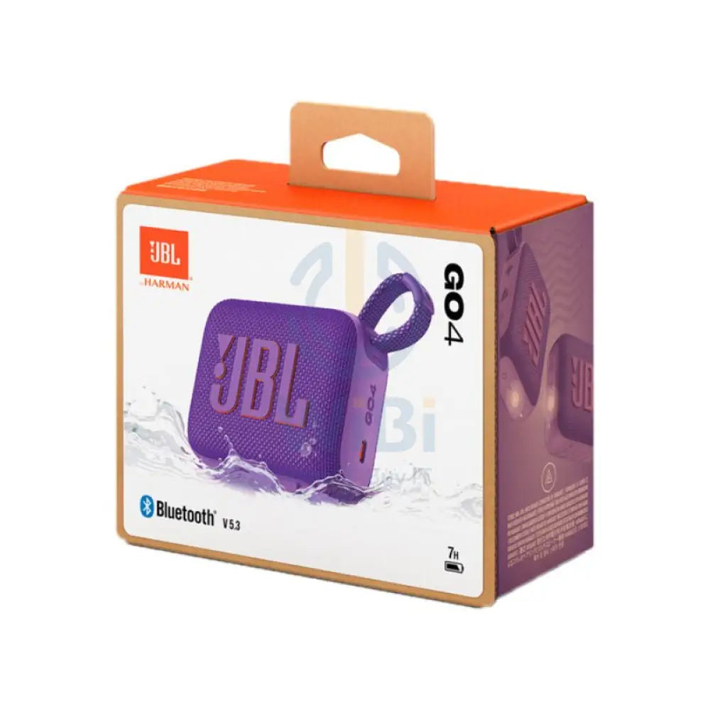 JBL Go 4 Ultra-Portable Bluetooth Speaker - 5.3 / Purple Accessories > Audio > Speakers
