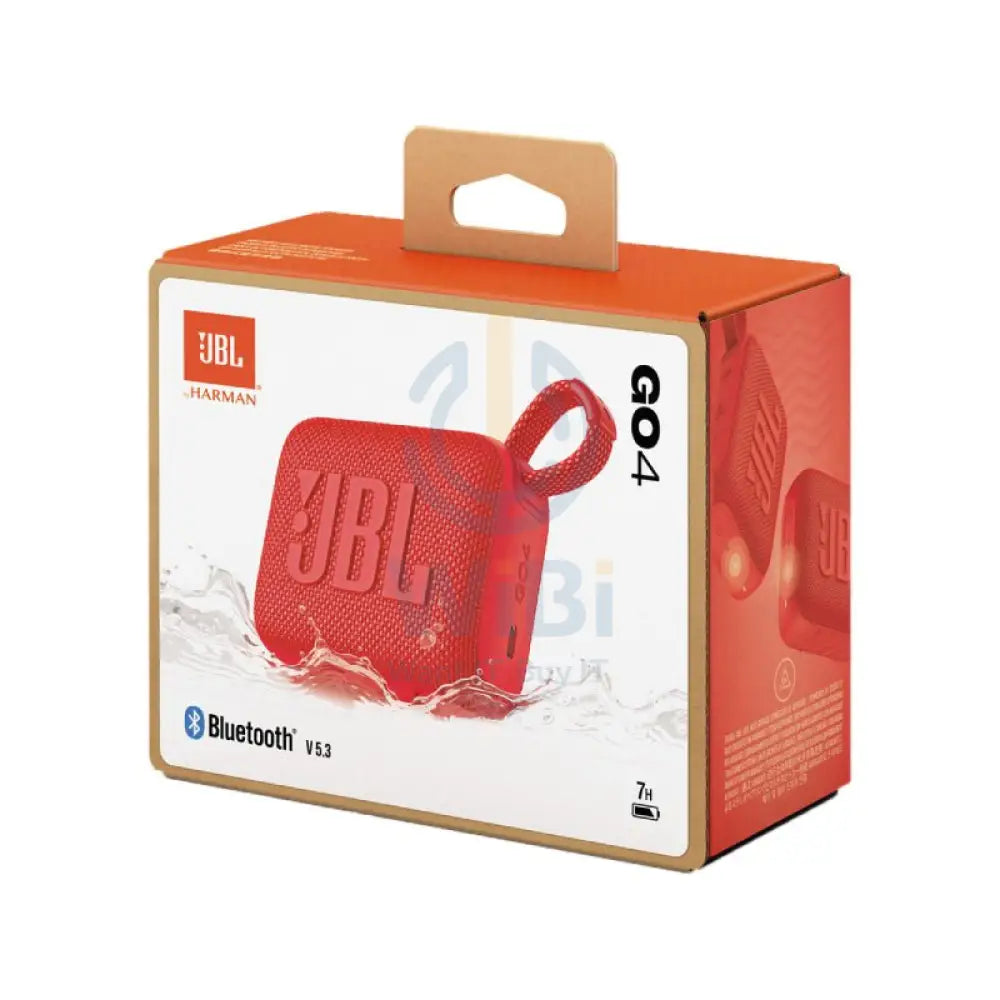 JBL Go 4 Ultra-Portable Bluetooth Speaker - 5.3 / Red Accessories > Audio > Speakers
