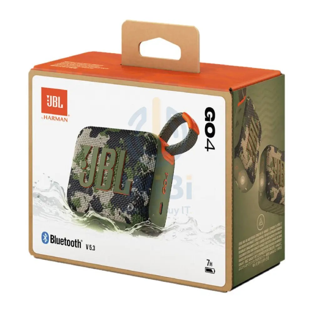 JBL Go 4 Ultra-Portable Bluetooth Speaker - 5.3 / Squad Accessories > Audio > Speakers