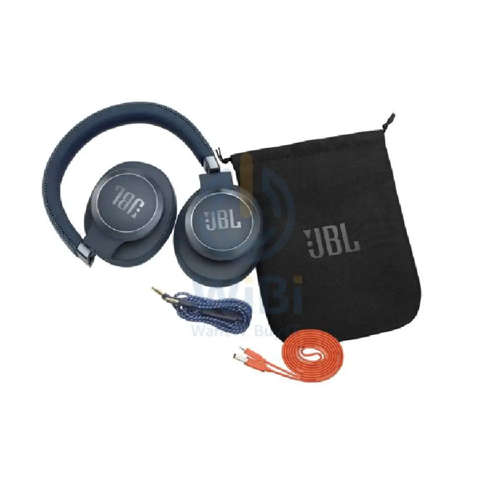 JBL Live 650BTNC Noise Cancelling Headphones - Over-Ear / Wireless / Blue Accessories > Audio > Headphones