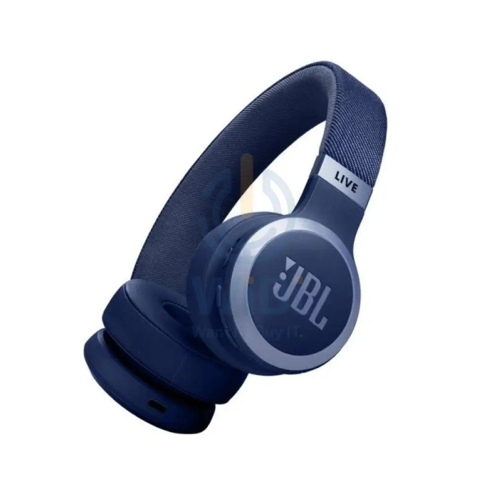 JBL بث 670NC لاسلكي سماعة رأس ملغية للضوضاء - فوق الأذن / لاسلكي / أزرق اكسسوارات الصوت > سماعات الرأس