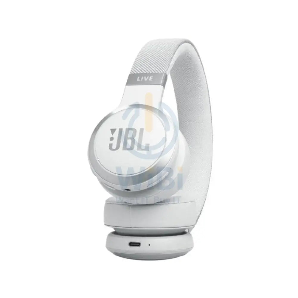 JBL بث 670NC لاسلكي سماعة رأس ملغية للضوضاء - فوق الأذن / لاسلكي / أبيض اكسسوارات الصوت > سماعات الرأس
