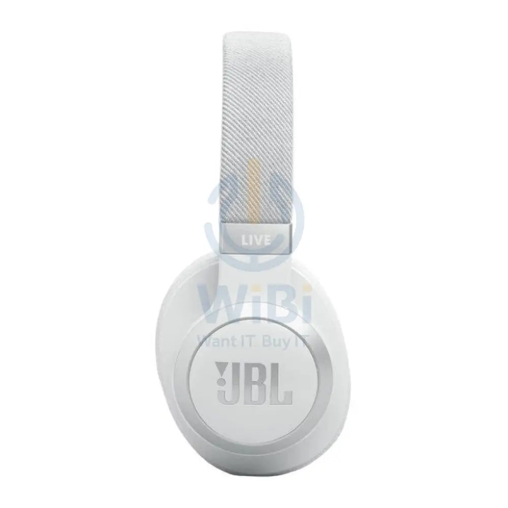 JBL Live 770NC Wireless Noise Cancelling Headphone - Over-ear / Wireless / White Accessories > Audio > Headphones