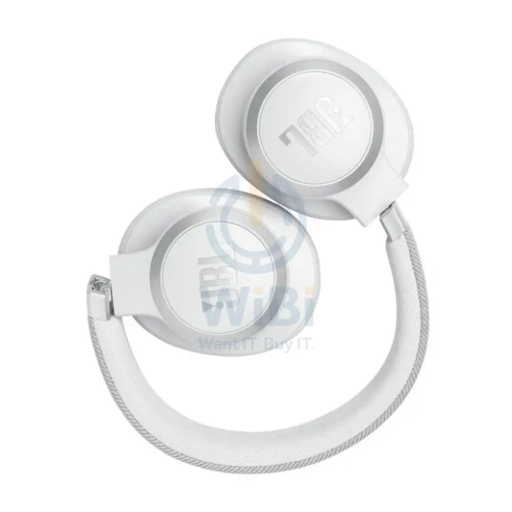 JBL Live 770NC Wireless Noise Cancelling Headphone - Over-ear / Wireless / White Accessories > Audio > Headphones