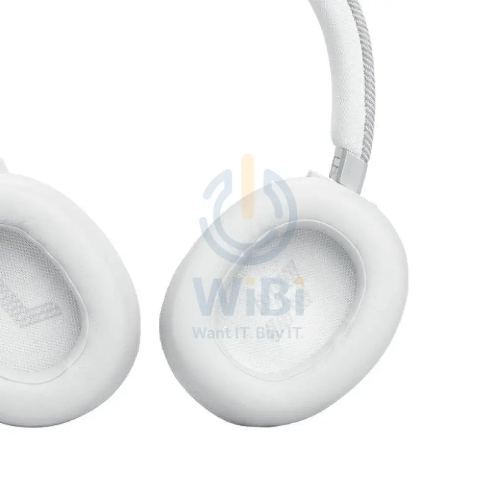 JBL Live 770NC Wireless Noise Cancelling Headphone - Over-ear / Wireless / White Accessories > Audio > Headphones