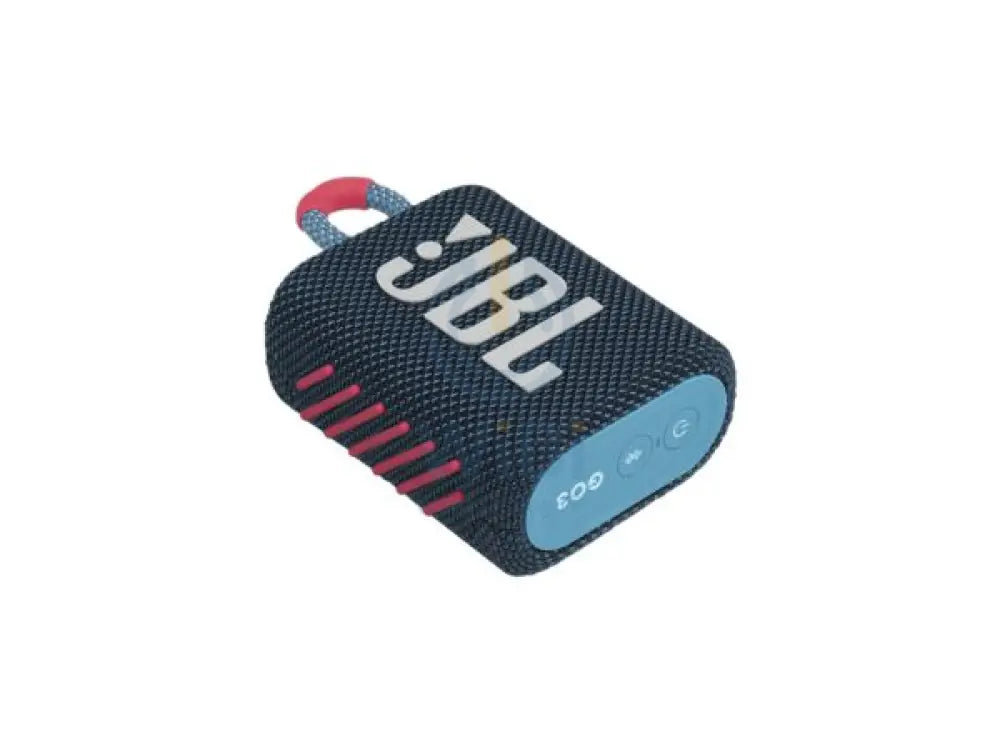 JBL Portable Bluetooth Speaker Go 3 - Blue/Pink Accessories > Audio > Speakers