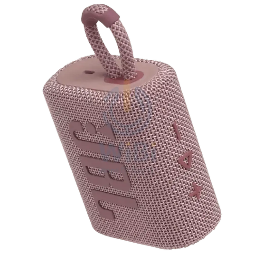 JBL Portable Bluetooth Speaker Go 3 - Pink Accessories > Audio > Speakers