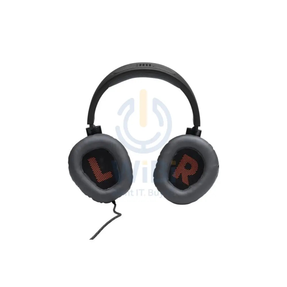 JBL Quantum 100 Wired Over-Ear Gaming Headphones - Black Accessories > Audio > Headphones > Gaming Zone