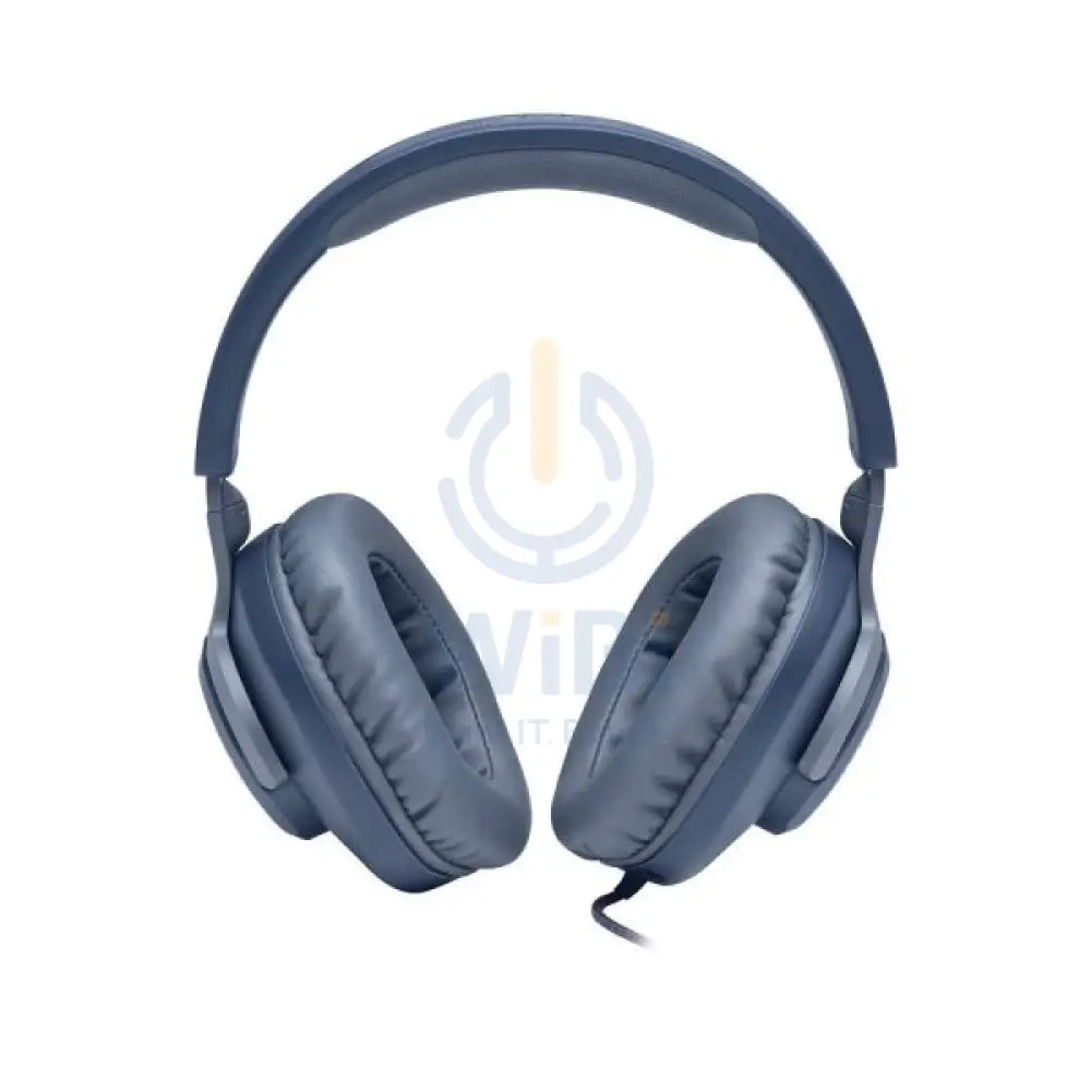 JBL Quantum 100 Wired Over-Ear Gaming Headphones - Blue Accessories > Audio > Headphones > Gaming Zone