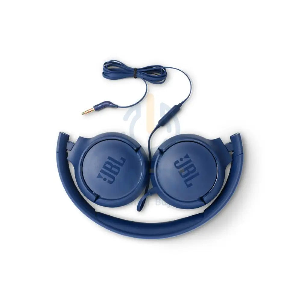 JBL Tune 500 Wired on-ear headphones - Over-Ear / Wired / Blue Accessories > Audio > Headphones