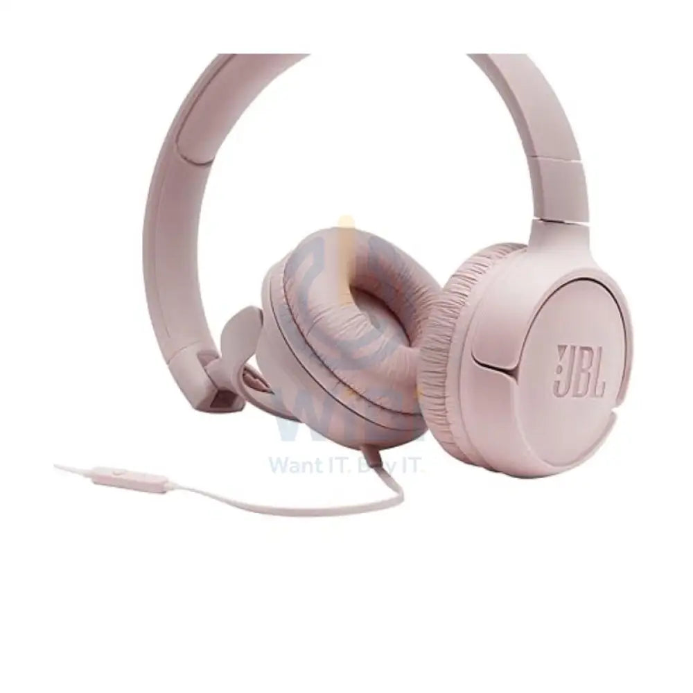 JBL Tune 500 Wired on-ear headphones - Over-Ear / Wired / Pink Accessories > Audio > Headphones
