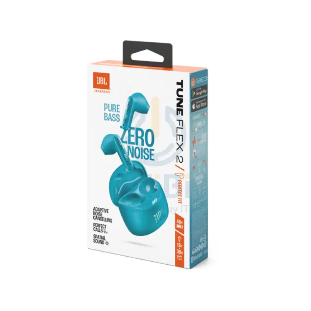 JBL Tune Flex 2 True Wireless Earbuds - In-Ear / Bluetooth / Blue Accessories > Audio > Headphones