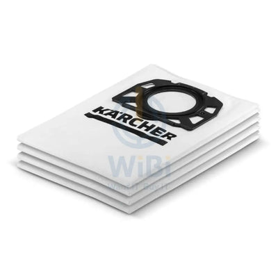 KARCHER KFI 487 Fleece Filter Bags - White Cool Gadgets