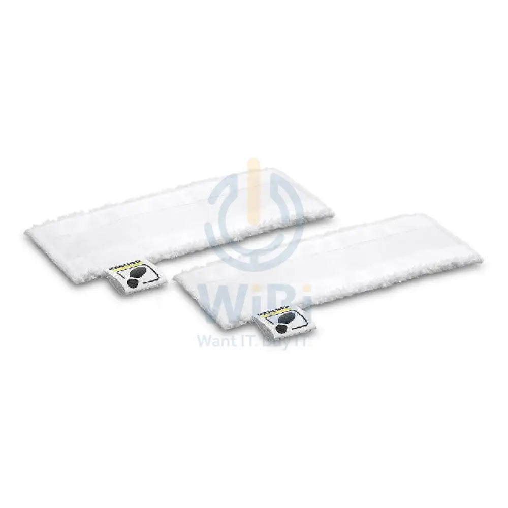 KARCHER Microfibre Cloth Set For Floor Nozzle Easyfix - White Cool Gadgets
