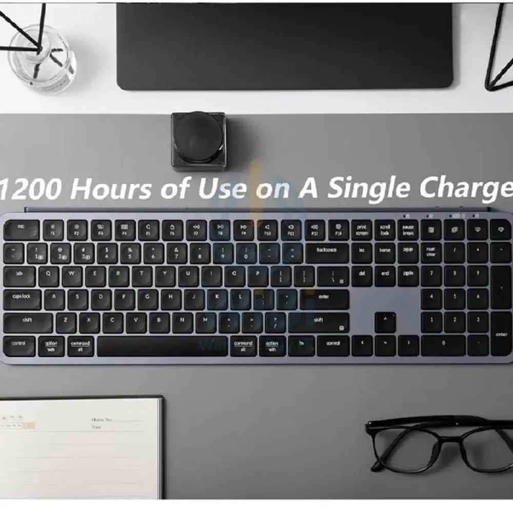 KeyChron B6 Pro Ulra-Slim Keyboard - Wireless / English/Arabic / Space Grey Accessories > Keyboard & Mouse
