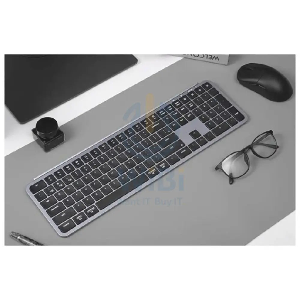 KeyChron B6 Pro Ulra-Slim Keyboard - Wireless / English/Arabic / Space Grey Accessories > Keyboard & Mouse