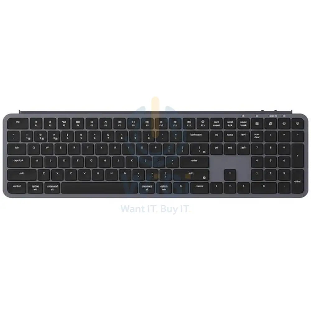 KeyChron B6 Pro Ulra-Slim Keyboard - Wireless / English/Arabic / Space Grey Accessories > Keyboard & Mouse