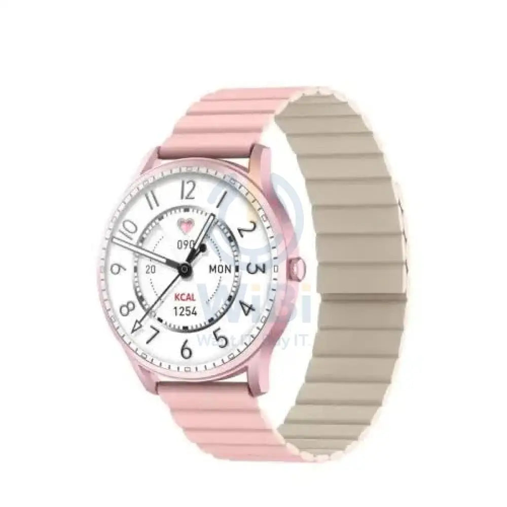 Kieslect Lora Lady BT Calling Smart Watch with Magnetic Strap - Pink Smart Watches