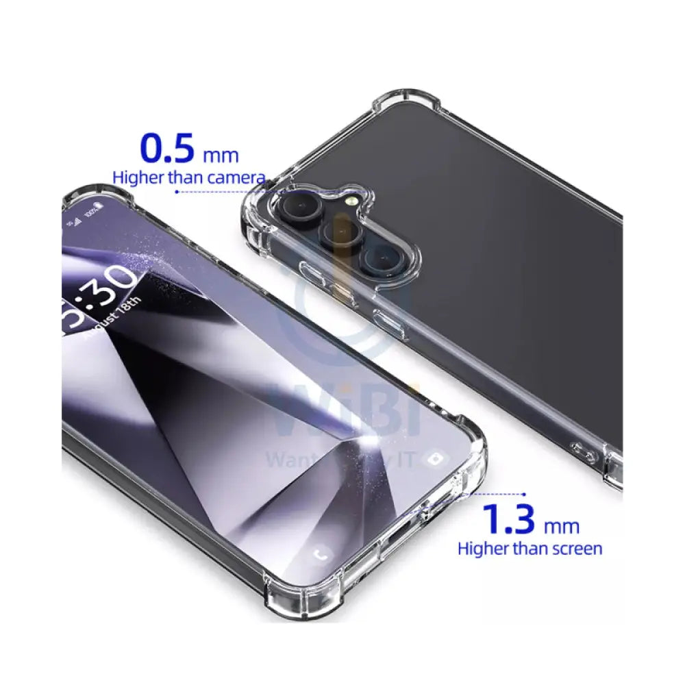 King Kong Anti Burst Case For Samsung Galaxy S24 FE Clear Accessories > Mobiles & Tablets > Mobiles > Covers & Cases