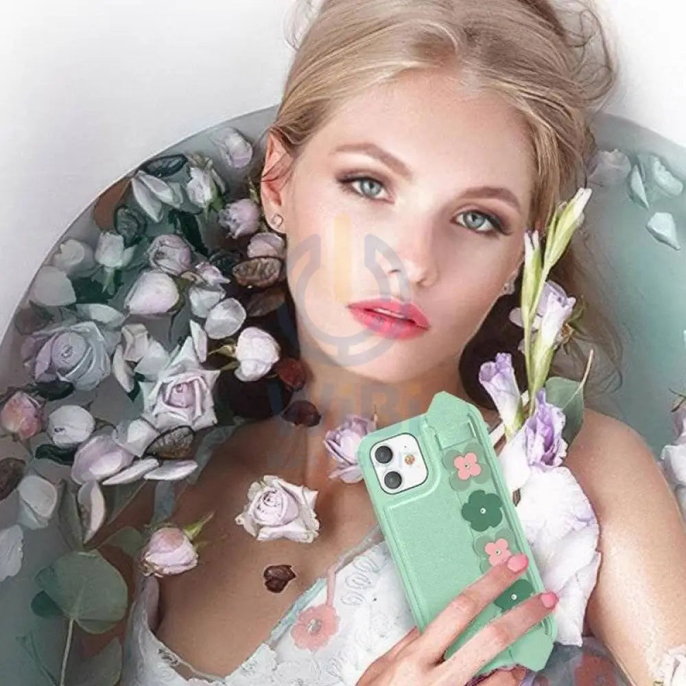Kingxbar Case For iPhone 12 & 12 Pro - Light Green Accessories > Mobiles & Tablets > Mobiles > Covers & Cases
