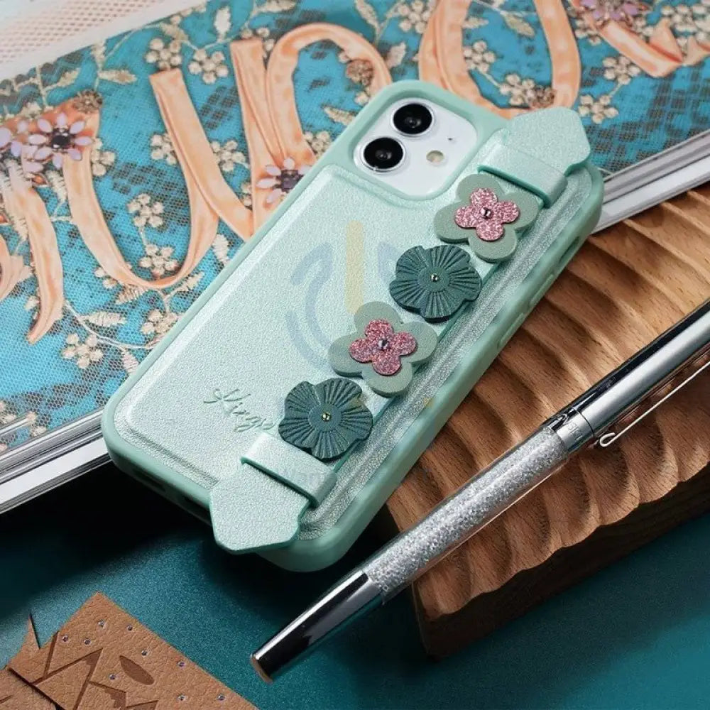 Kingxbar Case For iPhone 12 & 12 Pro - Light Green Accessories > Mobiles & Tablets > Mobiles > Covers & Cases