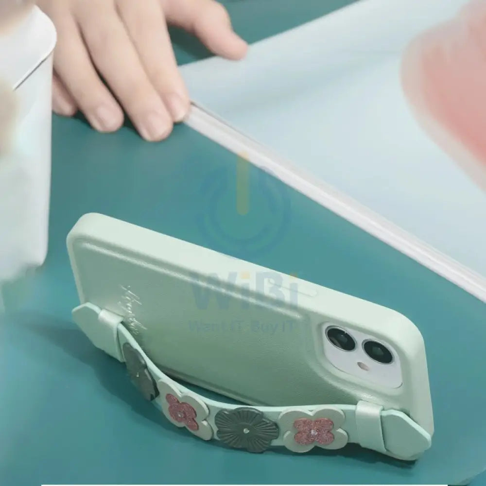 Kingxbar Case For iPhone 12 & 12 Pro - Light Green Accessories > Mobiles & Tablets > Mobiles > Covers & Cases