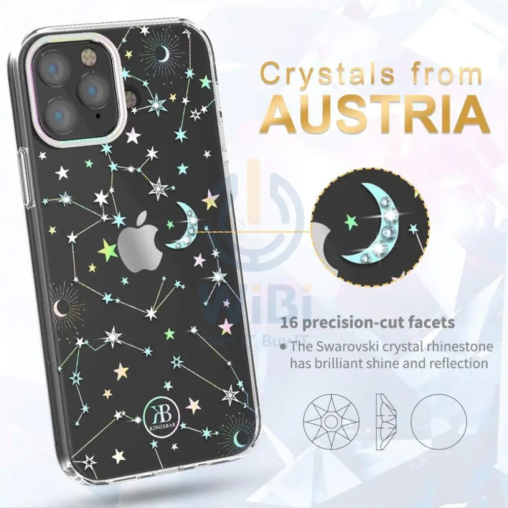 Kingxbar Case For iPhone 12 Pro Max - Starry Accessories > Mobiles & Tablets > Mobiles > Covers & Cases