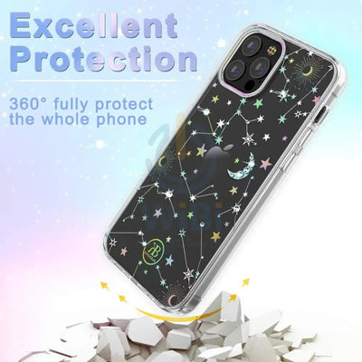 Kingxbar Case For iPhone 12 & 12 Pro - Starry Sky Accessories > Mobiles & Tablets > Mobiles > Covers & Cases