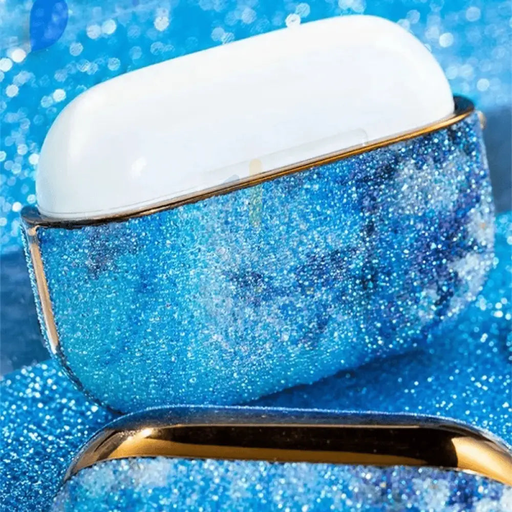 Kingxbar Swarovski Case For Apple Airpod Pro - Rainbow Blue Accessories > Audio > Headphones